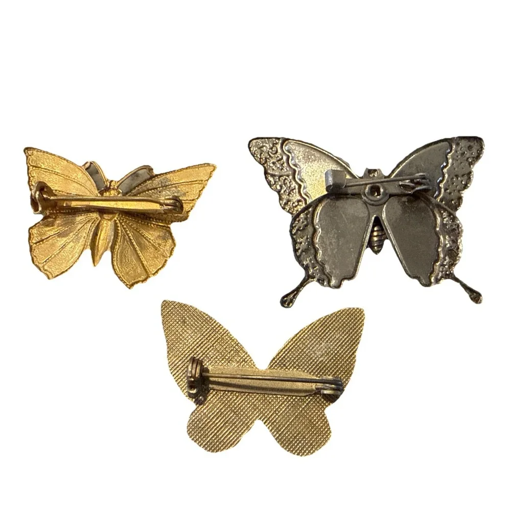 Lot Mixed Lot‎ Vintage Butterfly Brooches & Pins
